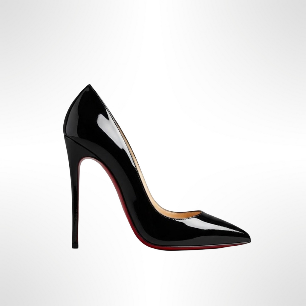 Stilleto™ Black X Red Mirror Limited Edition Heels